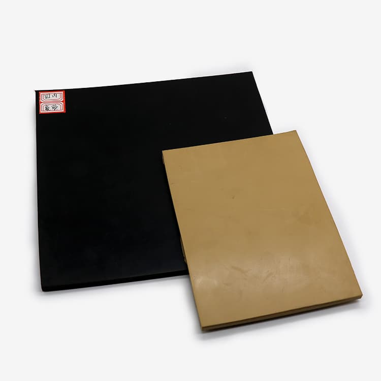 Poisson's ratio of metal-rubber composite sheet