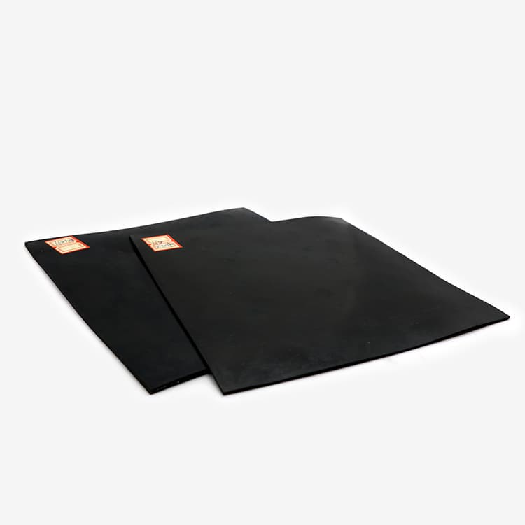 Wear-resistant rubber sheet size table