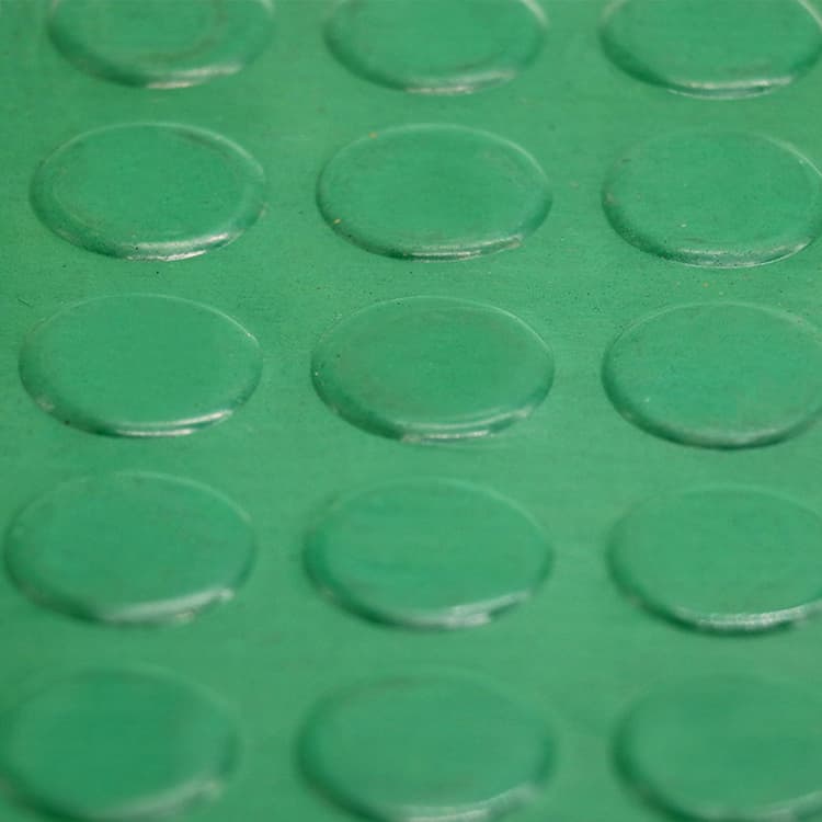 Round Button Rubber Sheet